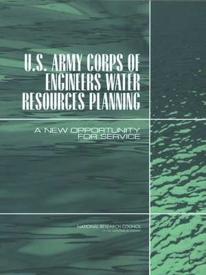 cover image of U.S. Army Corps of Engineers Water Resources Planning: A New Opportunity for Service